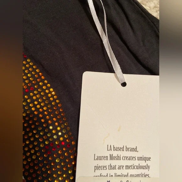 LAUREN MOSHI LED ZEPPELIN TANK AND SWEAT PANTS XS NWT - Picture 4 of 12